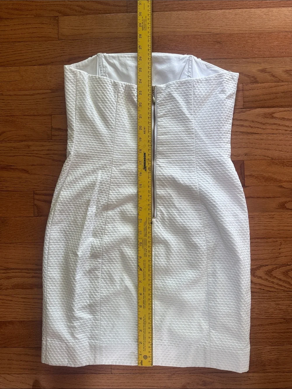 Lilly Pulitzer white strapless dress size XS - Picture 12 of 12